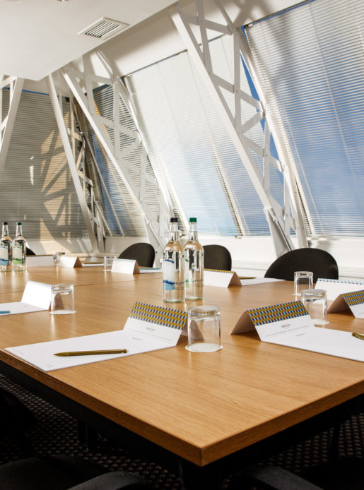 The West Pier meeting room at Mercure Brighton Seafront Hotel with sea views