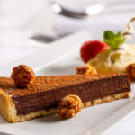 Chocolate dessert in the Brasserie at Mercure Hotels